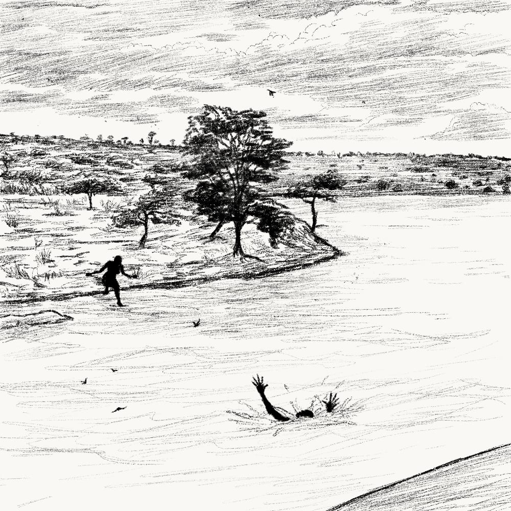 Illustration for: No one tests the depth of a river with both feet.